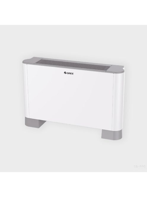 GREE 2 CSÖVES, BURKOLATOS, LÁBON ÁLLÓ PARAPET 3,3 KW-OS FAN-COIL - FP-68LM/D-K